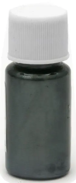 Colorant perlat pentru rășină Em Art - Pe bază de ulei, negru, 10 ml
