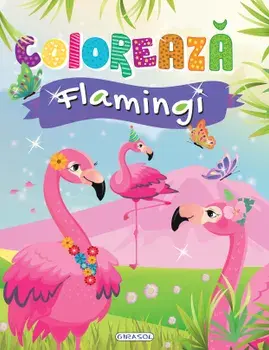 Coloreaza. Flamingi/***