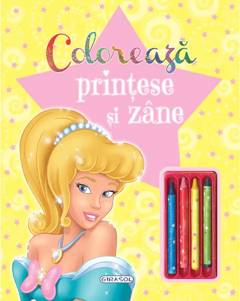 Coloreaza printese si zane |