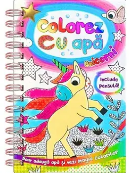 Colorez cu apa. Unicorni/***