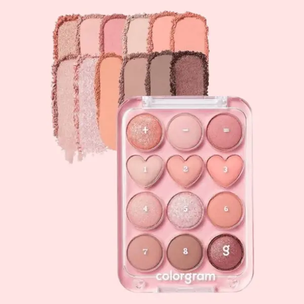 Colorgram – Pin Point Eyeshadow Palette – 12 g - 01