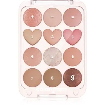 Colorgram Pin Point Eyeshadow Palette paletă cu farduri de ochi pentru look perfect