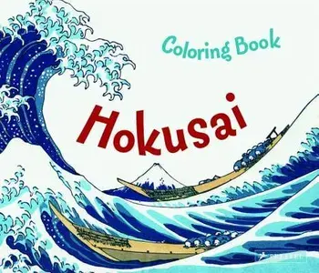 Coloring Book Hokusai, Paperback/Maria Krause