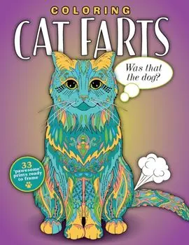 Coloring Cat Farts: A Funny and Irreverent Coloring Book for Cat Lovers (for all ages), Paperback/Topix Media Lab