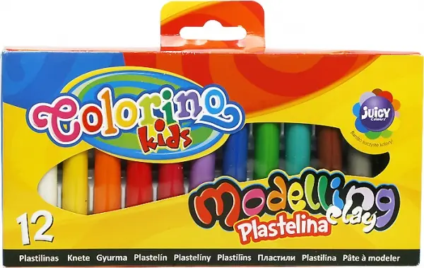 Colorino Kids Plasticine - 12 culori