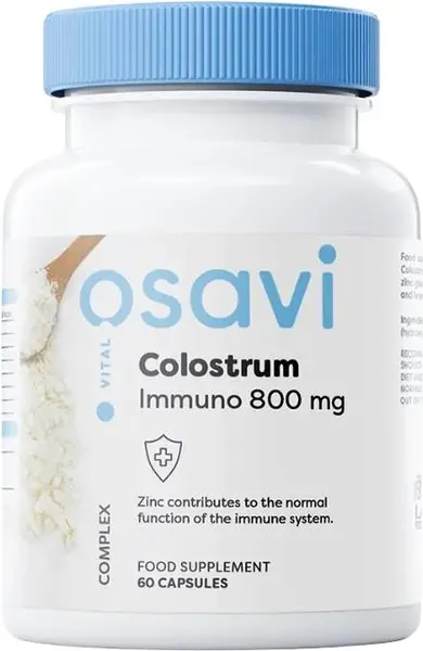 Colostrum Immuno, 800 mg, 60 capsule, Osavi