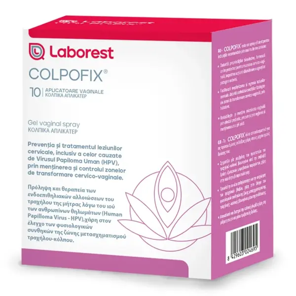 Colpofix spray vaginal, 20 ml *10 aplicatii