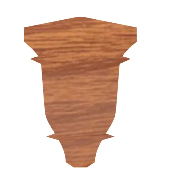 Colt interior plinta Korner LP55 stejar panama