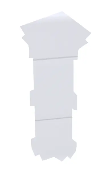 Colt interior plinta Korner Siena 80 alb