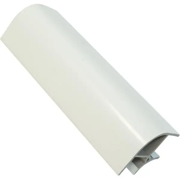 Coltar 90 Grade pentru Plinta H120 mm, Finisaj Alb Mat