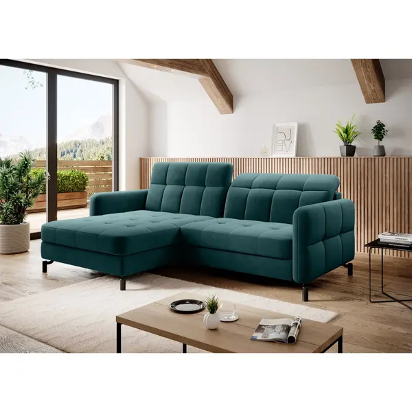 Coltar extensibil Lorelle pe stanga Matvelvet 75