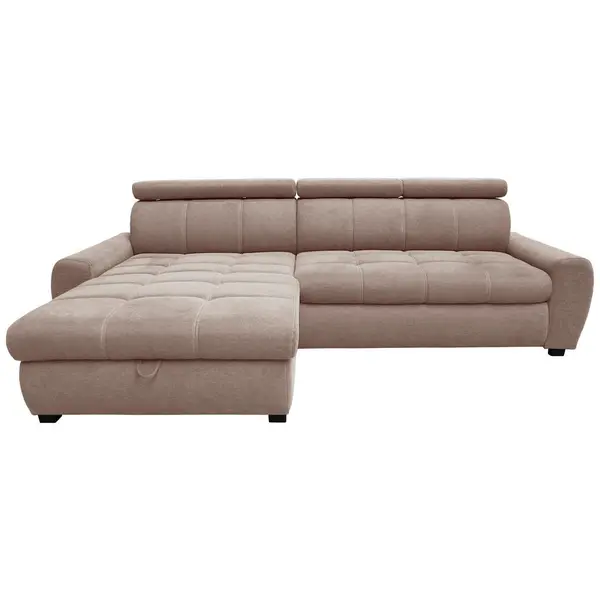 Coltar Extensibil, textil, roz antic, 173/276 cm