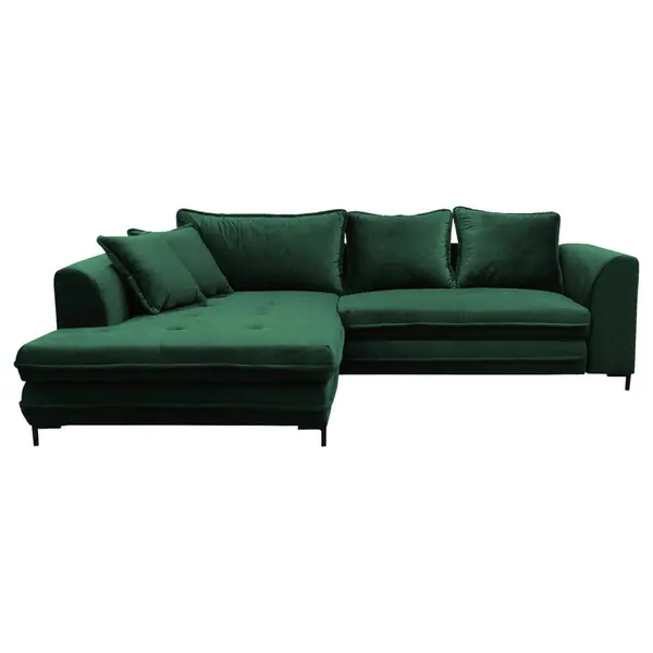 Colțar Extensibil, textil, verde