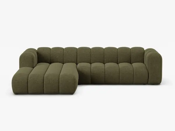 Coltar Lupine 4 locuri chenille Eden L290 cm