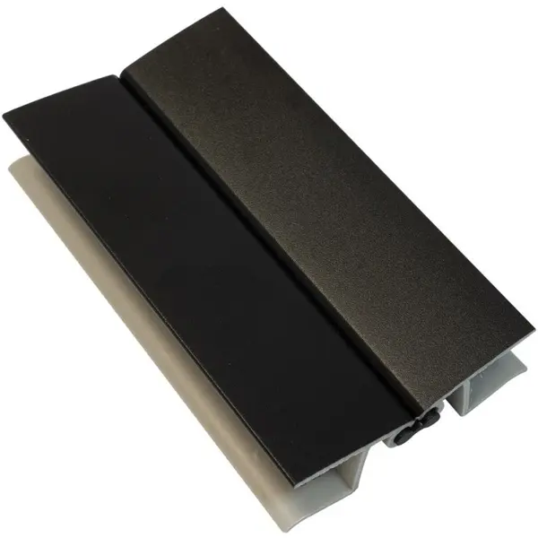 Coltar Multiangolo pentru Plinta H120 mm, Finisaj Negru Mat