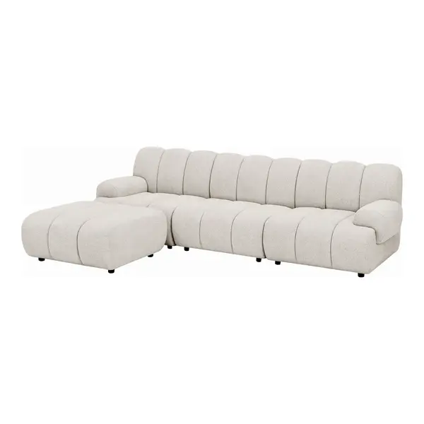 Coltar stanga/dreapta TARSIO 276 CM - Beige / Stanga