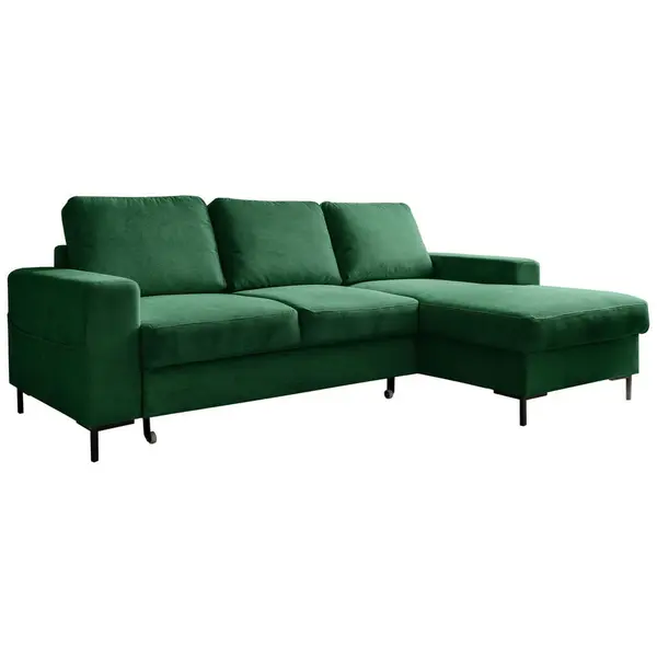 Colțar, textil, verde smarald