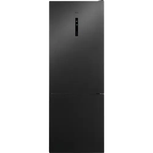 Combina frigorifica AEG ORC6M481EL, 481 l, MultiFlow, CustomFlex, Afisaj LCD, Usi reversibile, Indicator temperatura ridicata, Iluminare LED, Clasa E, H 192 cm (Gri)