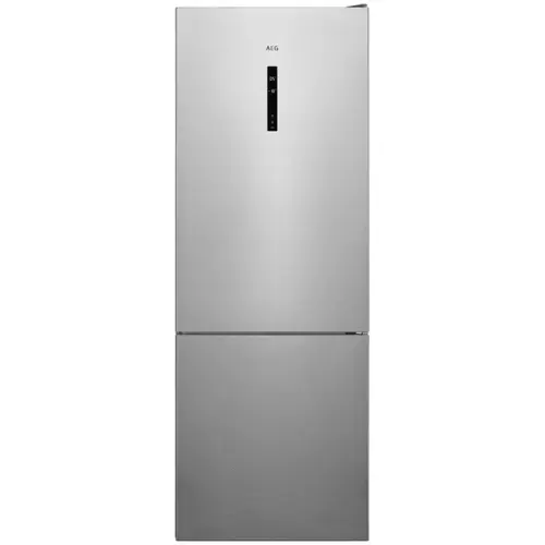 Combina frigorifica AEG ORC6M481EX, 481 l, MultiFlow, CustomFlex, Afisaj LCD, Usi reversibile,Indicator temperatura ridicata, Iluminare LED, Clasa E, H 192 cm (Inox antiamprenta)