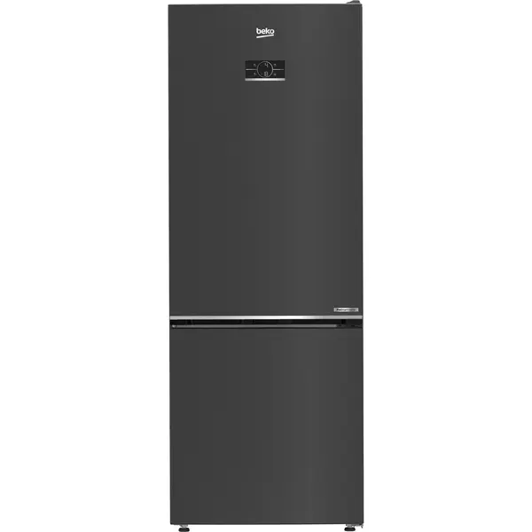 Combina frigorifica Beko B3RCNE564HXBR, 490 l, No Frost, H 192 cm, Touch Control, Usi reversibile, HarvestFresh, AeroFlow, Dark Inox, Clasa E