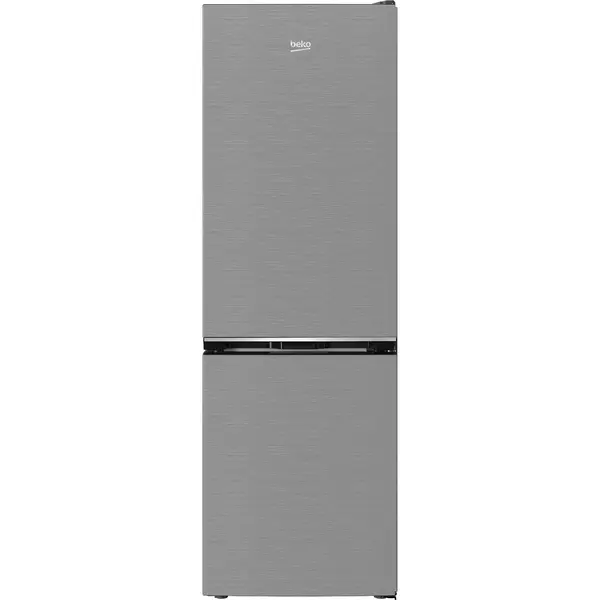 Combina frigorifica Beko B5RCNA376HXB, No Frost, 370 l, Clasa C, Iluminare LED, Usa reversibila, Alarma deschidere usa, Metal Look