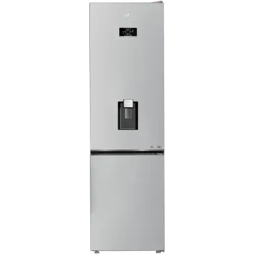 Combina frigorifica Beko B5RCNA405HDM, No Frost, 355 l, H 203.5 cm, HarvestFresh, AeroFlow, No Frost, Fast Freeze, Clasa D (Gri)