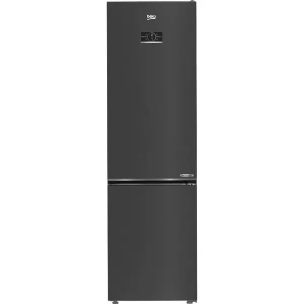 Combina frigorifica Beko B5RCNA405ZXBR, 355 l, No Frost, Everfresh+, AeroFlow, H 203.5 cm, HarvestFresh, BioCycle, Compresor ProSmart Inverter, Dark Inox, Clasa D