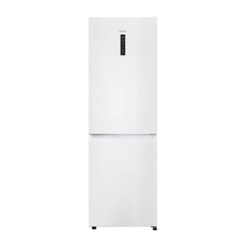 Combina frigorifica Haier EHD3PWDNPW186, 352 litri, Total No Frost, Clasa D, Conectivitate WiFi/ hOn app, Air Surround, MyZone, SuperCooling, SuperFreezing, Mod Holiday, Display exterior, H 185 cm (Alb)