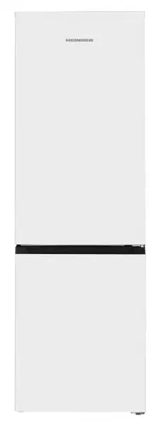 Combina frigorifica HEINNER HCNF-HM253INVE++, 253 l, Clasa E, Compresor Inverter, Lumina LED, Usi reversibile, H 181 cm (Alb)