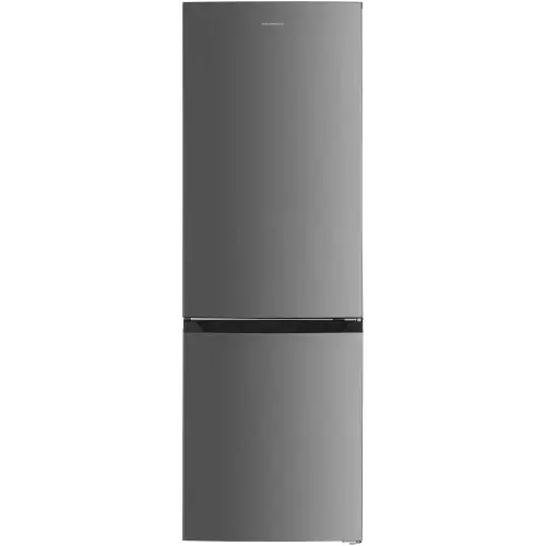 Combina frigorifica Heinner HCNF-HM293XE++, 293 l, No Frost, Clasa E, Iluminare LED, Control electronic, H 185 cm (Inox)