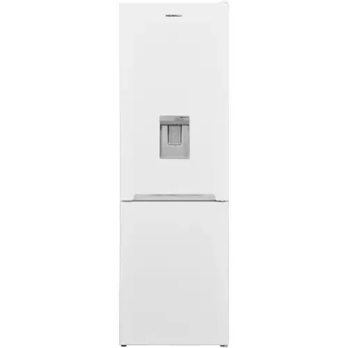 Combina frigorifica Heinner HCNF-V291WDE++, 294 l, No Frost, Clasa E, Dozator de apa, Display interior, Control electronic, Iluminare LED, Alara usa deschisa, H 186 cm (Alb)