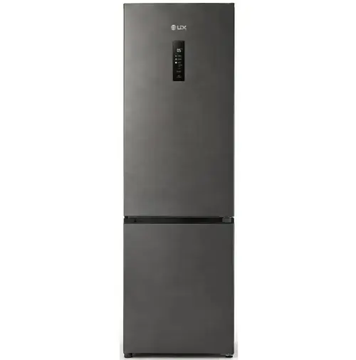 Combina frigorifica LDK CF-405NFDS1, Capacitate 405 l, No Frost, Control Touch, Multi AirFlow, Care+ Space, H 199 cm, Clasa D (Antracit)