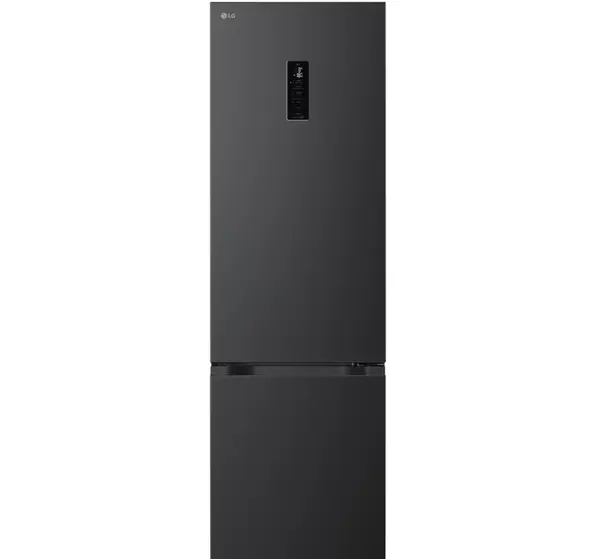 Combina frigorifica LG GBBS525CEV, No Frost, 375 l, Clasa C, Wi-Fi, Compresor Smart Inverter, Multi Air Flow, Negru