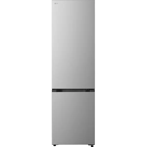 Combina frigorifica LG GBBSJ20EPY, Total No Frost, 375 l, Clasa E, Wi-Fi, Fresh Zone, Usi reversibile, Silver