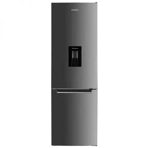 Combina Frigorifica Samus SCX344ED, 260 L, Termostat Reglabil, 3 sertare la congelator, Clasa E, H 180 cm (Argintiu)