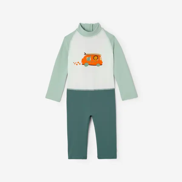 Combinezon anti-UV Albastru Bebe/Copii