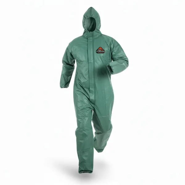 Combinezon protecție chimică tip 4/5/6-B Active Gear X580G verde Combinezon protecție chimică tip 4/5/6-B Active Gear X580G verde 2XL