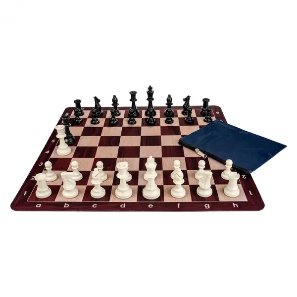 Combo Mousepad: Piese Staunton 6 Light +Tabla mousepad imitatie + Gentuta fermoar