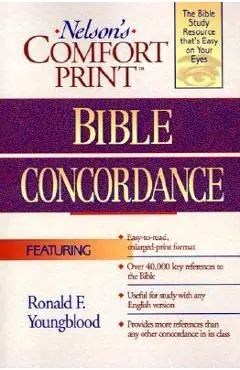 Comfort Print Bible Concordance - Thomas Nelson