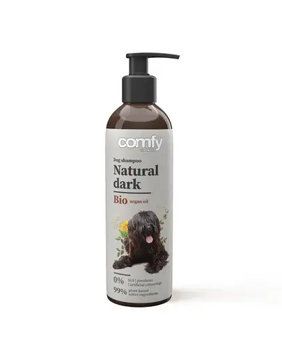 COMFY Natural Dark Sampon pentru caini evidentierea culorii inchise a blanii 250 ml