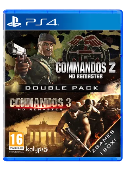 Commandos 2 & 3 HD Remaster Double Pack Плейстейшън 4