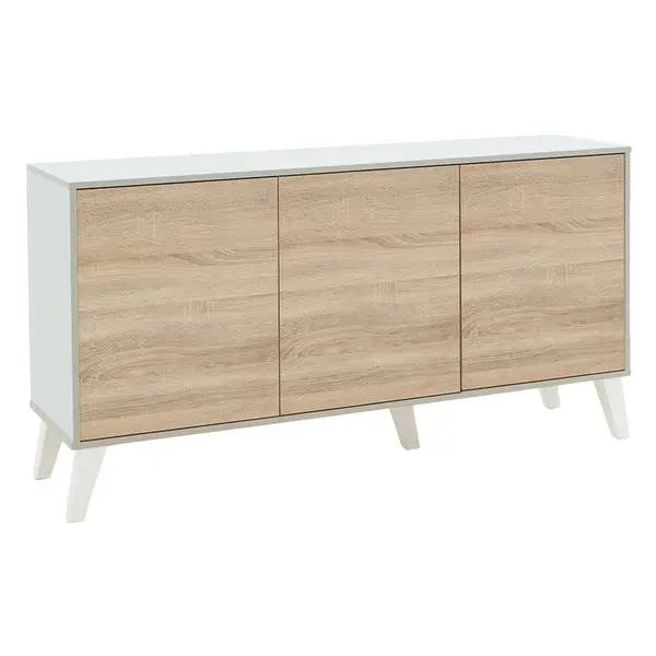 Comoda Billie, sonoma - gri deschis, 149x40x77 cm