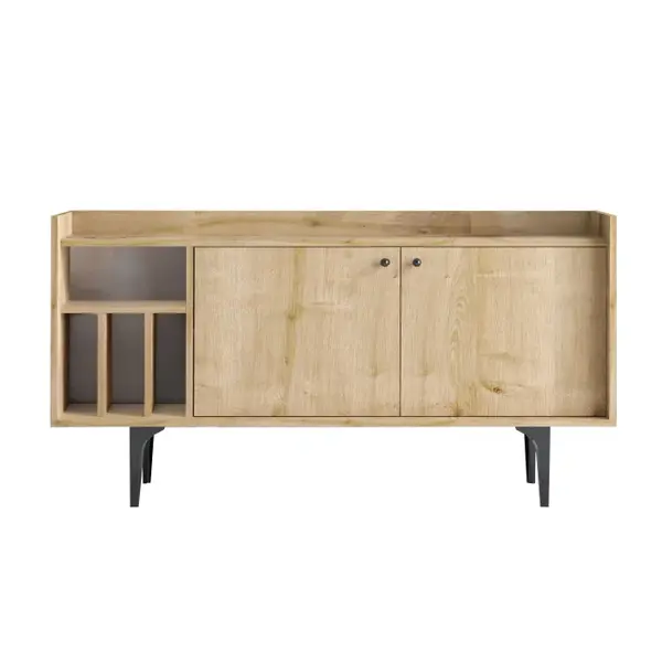 Comoda CANOPUS, stejar safir, 150x40x80 cm