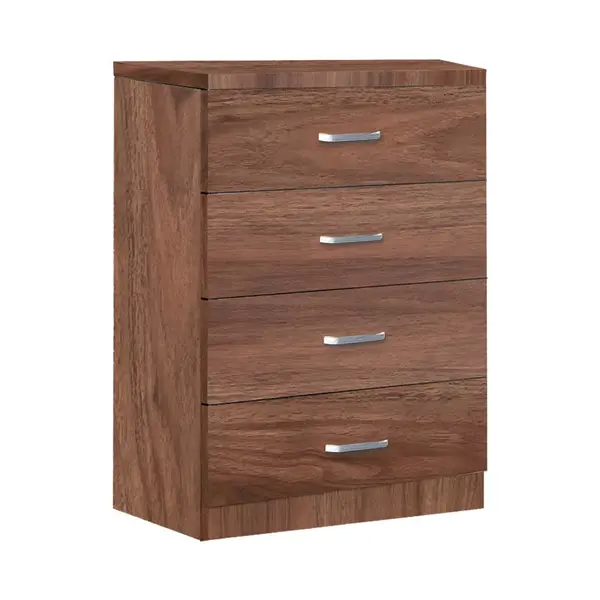 Comoda cu 4 sertare Killian, Sonoma - Wenge, 80x40x80 cm