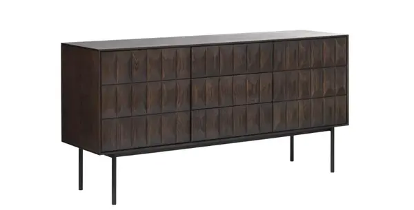 Comoda HORBAL 160 x 45 x 80 CM - Maro
