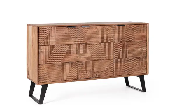 Comoda ISAR 130 x 40 x 80 CM - Lemn