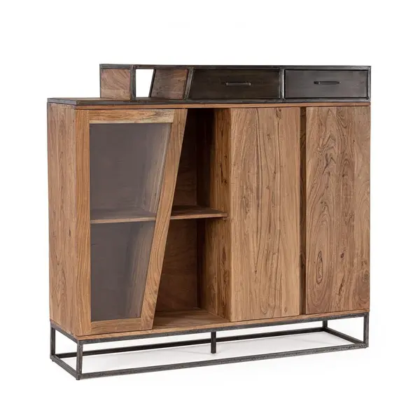 Comoda JANAK HIGH 145 x 40 x 134 CM - Lemn