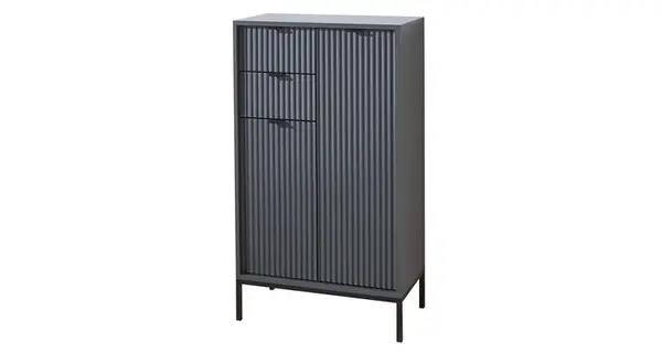 Comoda LUCERA lungime 60 latime 32 inaltime 122.5 gri