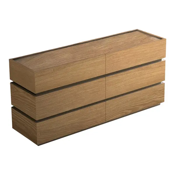 Comoda Sonlen, MDF si melamina, 120x40x72 cm