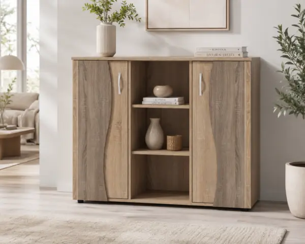 Comoda Tineret Sonoma Truffe 120x45x95 cm